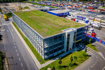 Preflex Parkhaus in Split-Level-Bauweise