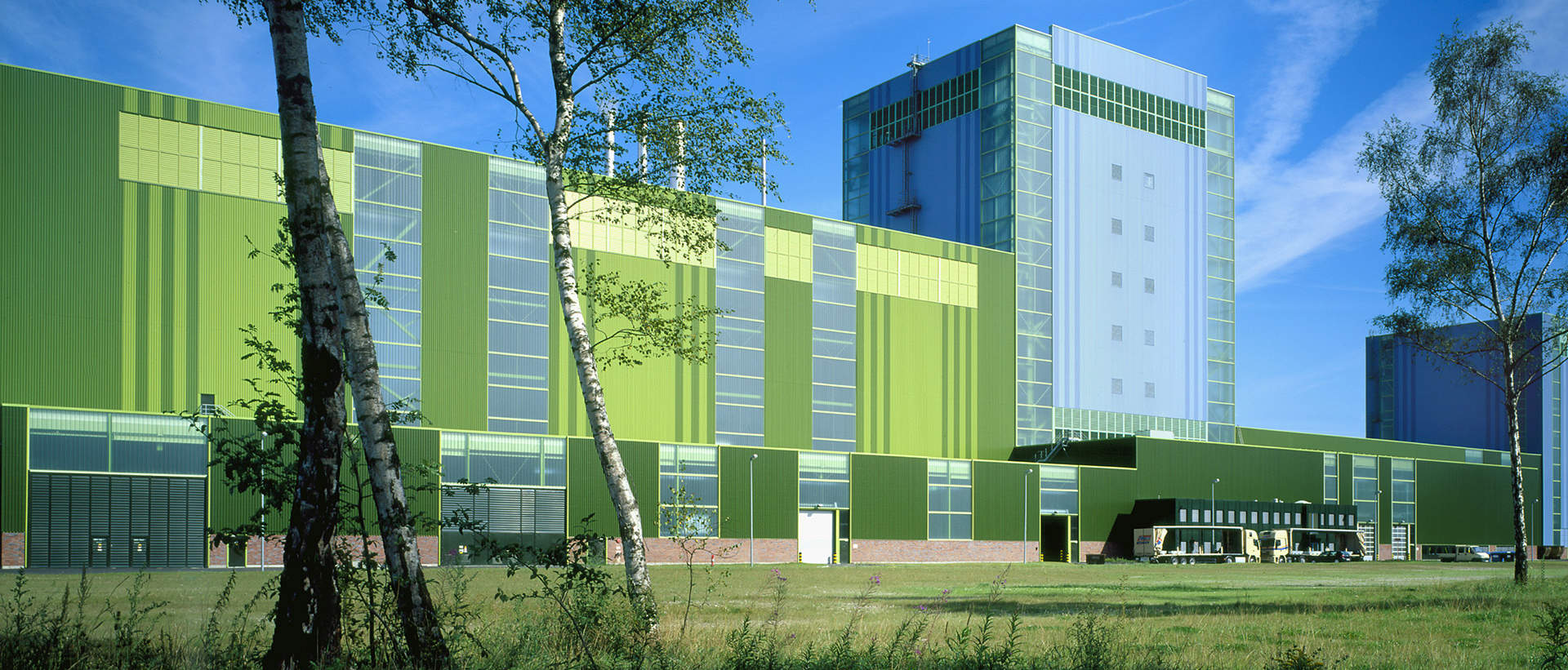 C + P Referenzen | Neubau Feuerbeschichtungsanlage