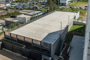 Preflex Parkhaus für einen Hotelneubau