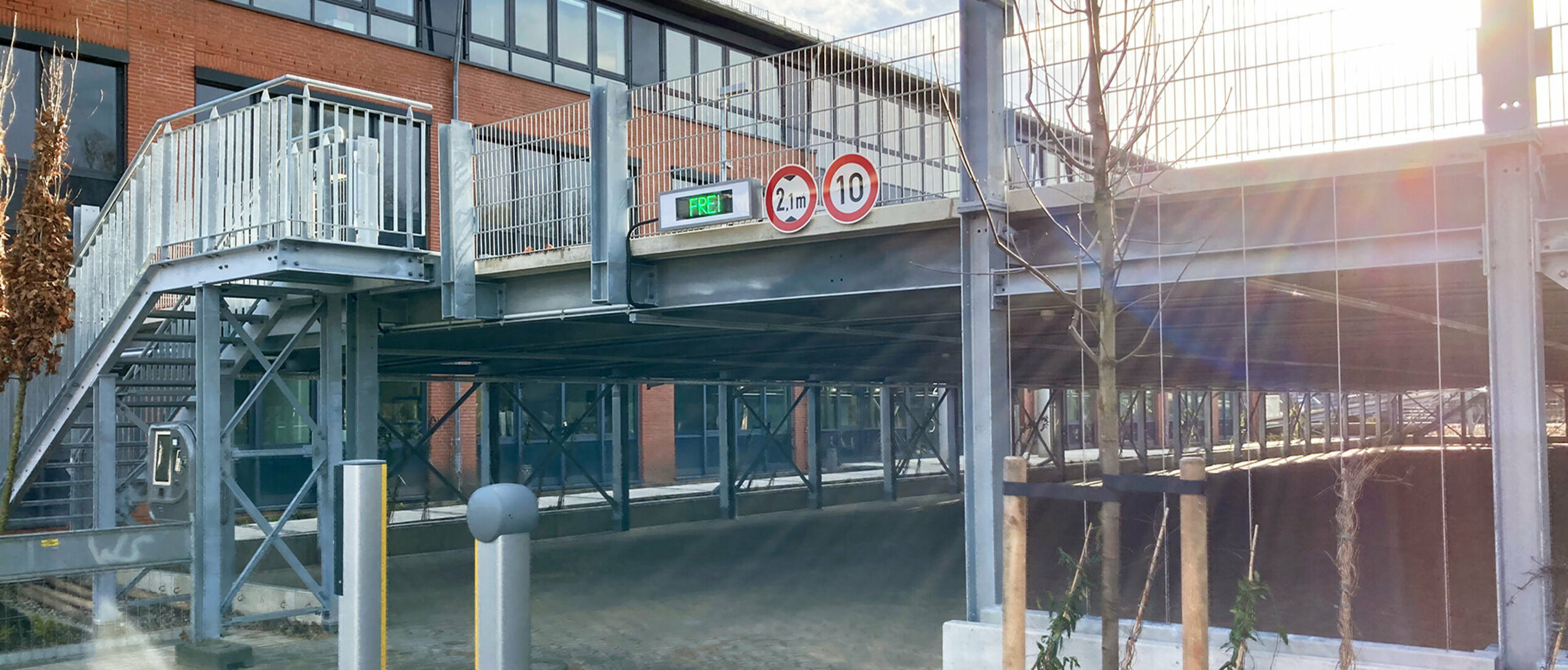 C + P Referenzen | Neues Parkhaus im Tempowerk