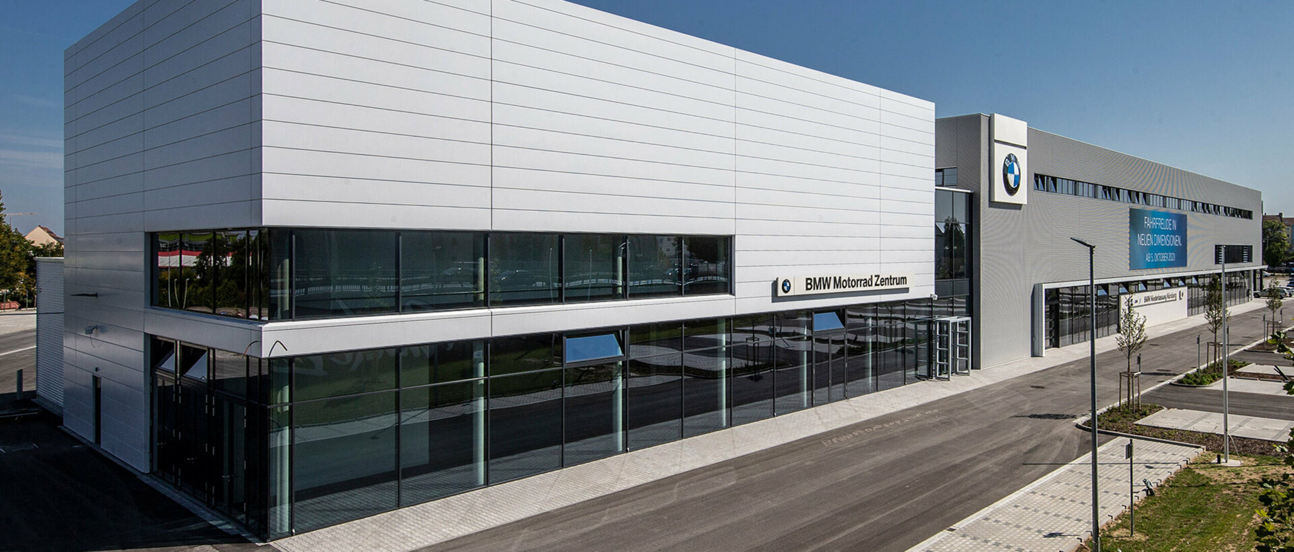 C + P Referenzen | Neue BMW Niederlassung Nürnberg