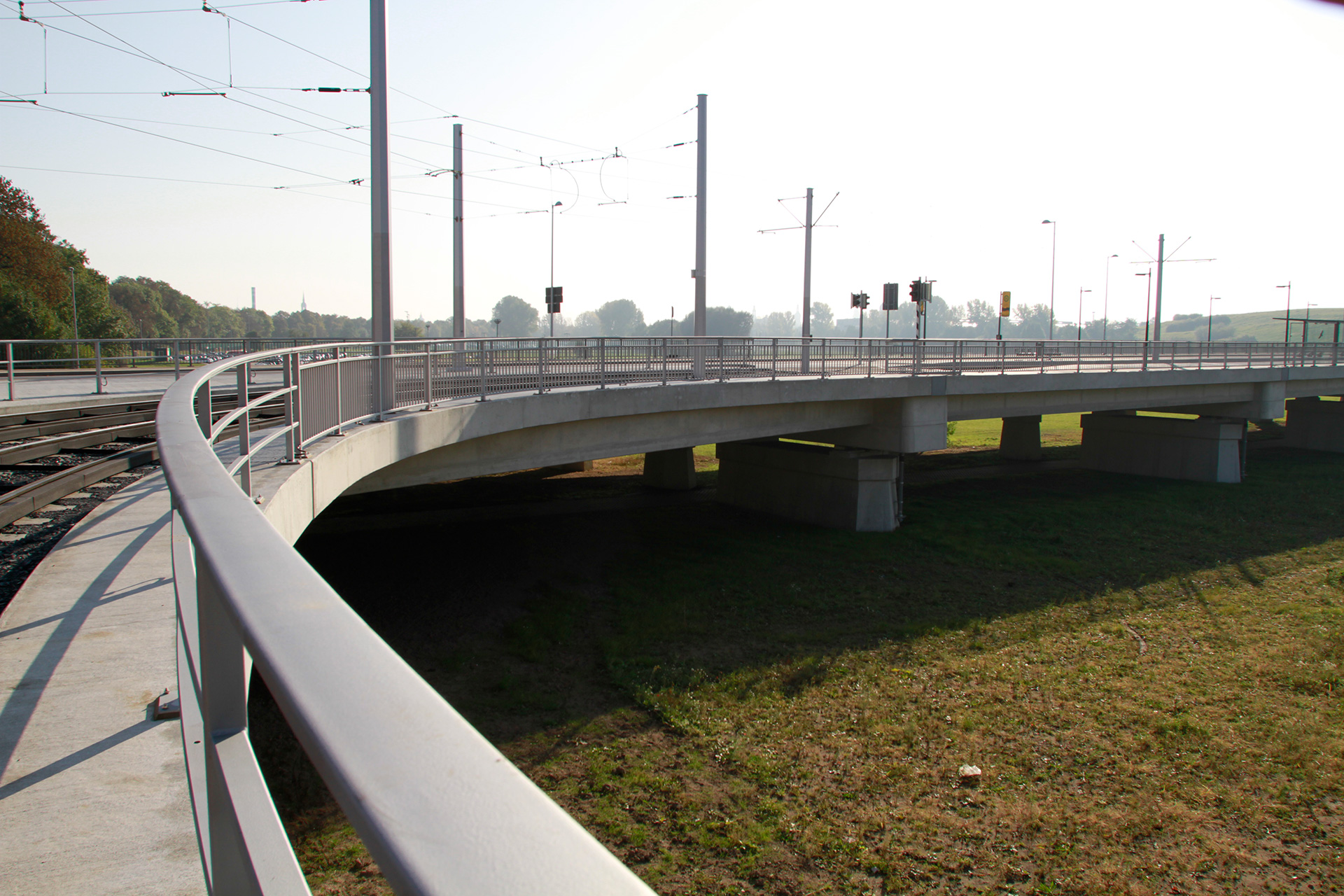 C + P Referenzen | Flutbrücke Dresden