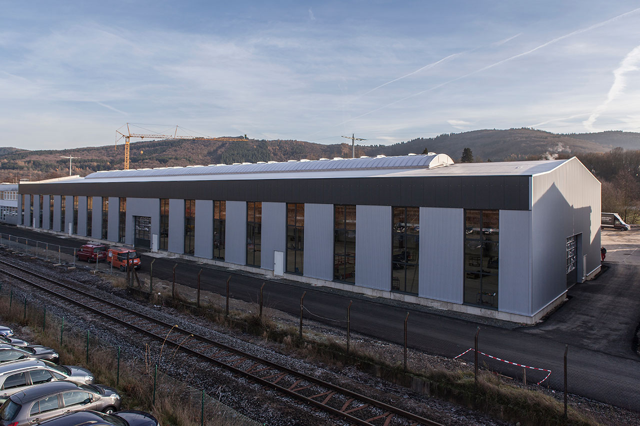 C + P Referenzen | Maschinenhalle für Verpackungsanlagen