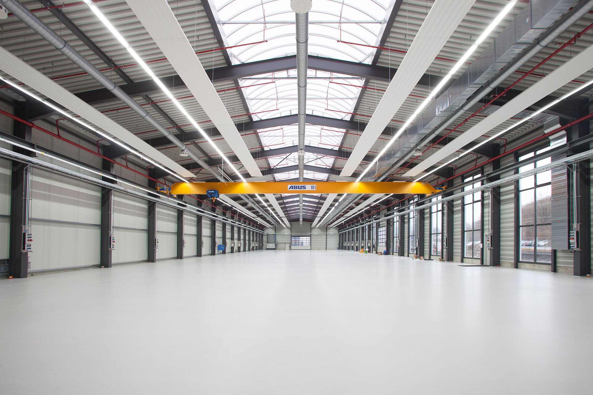 C + P Referenzen | Maschinenhalle für Verpackungsanlagen