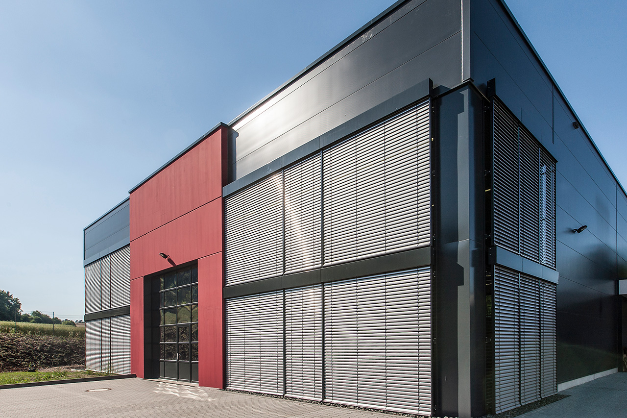 C + P Referenzen | Produktionshalle inkl. Büro