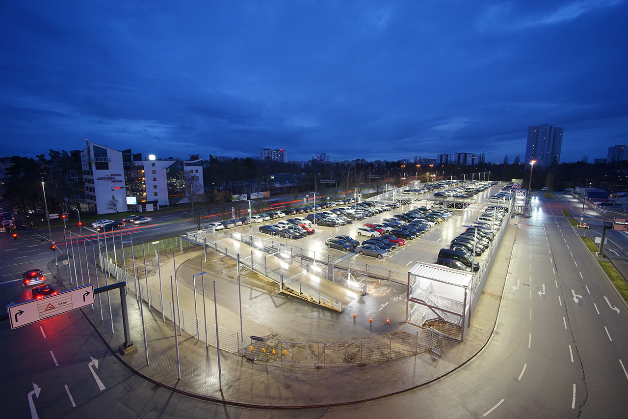 C + P Referenzen | Preflex® Parkhaus Nürnberg