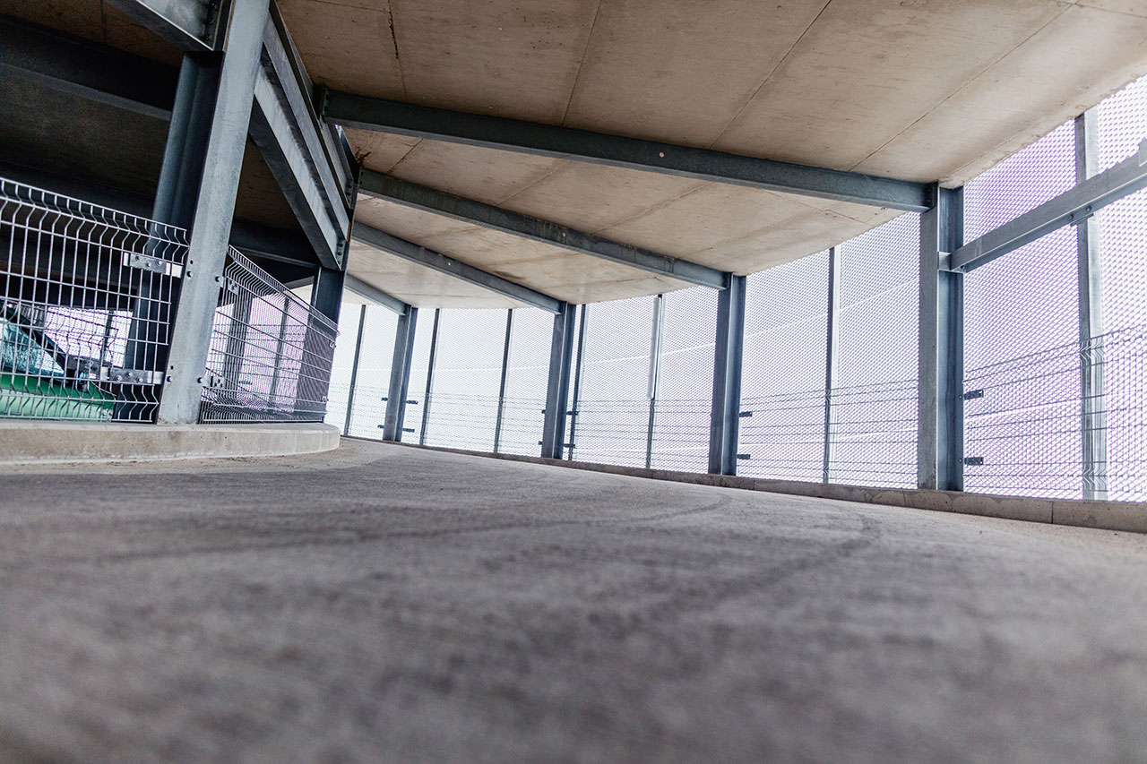 C + P Referenzen | Mitarbeiterparkdeck Luxemburg