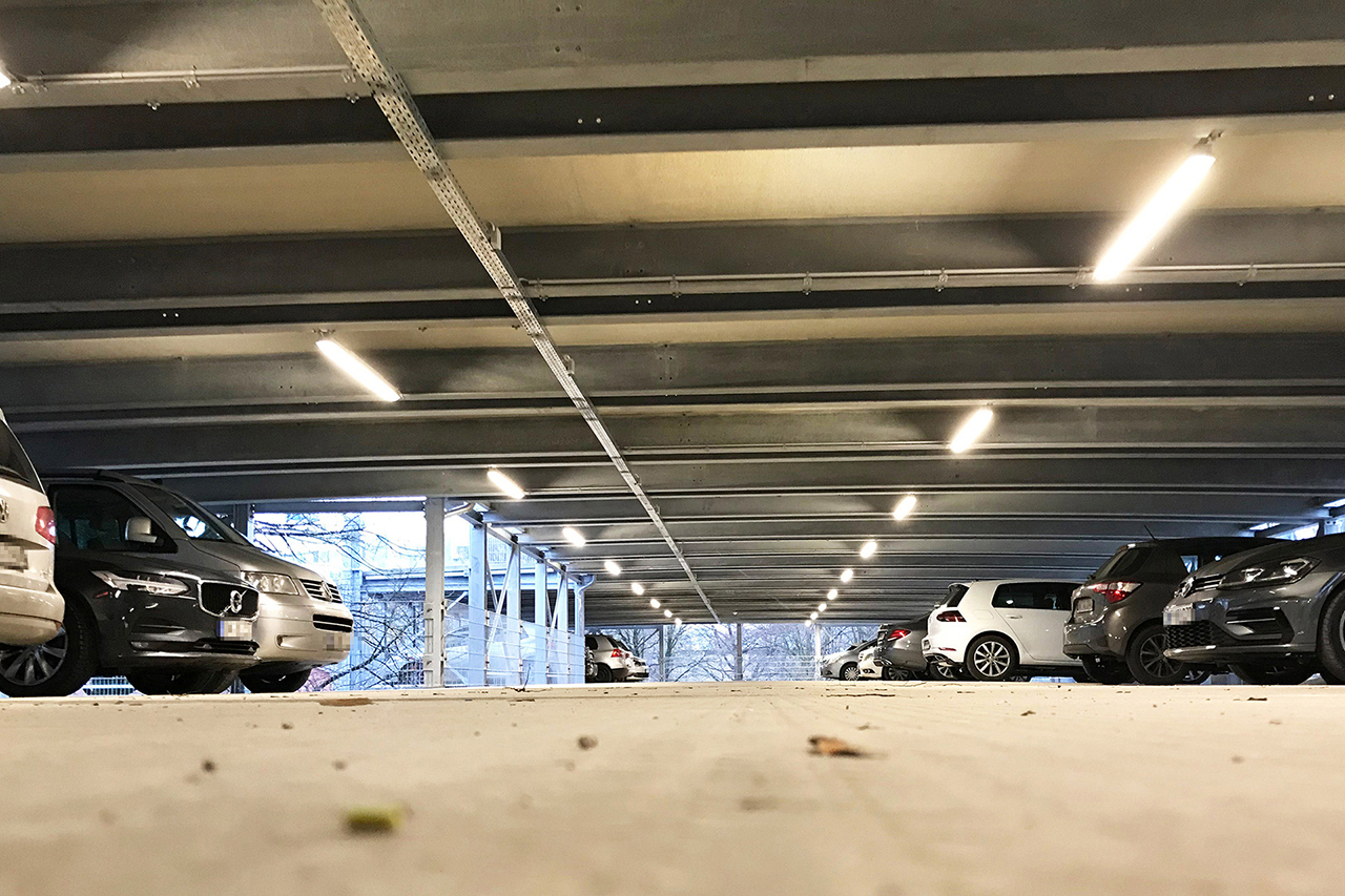 C + P Referenzen | Preflex® Parkhaus in Hamburg