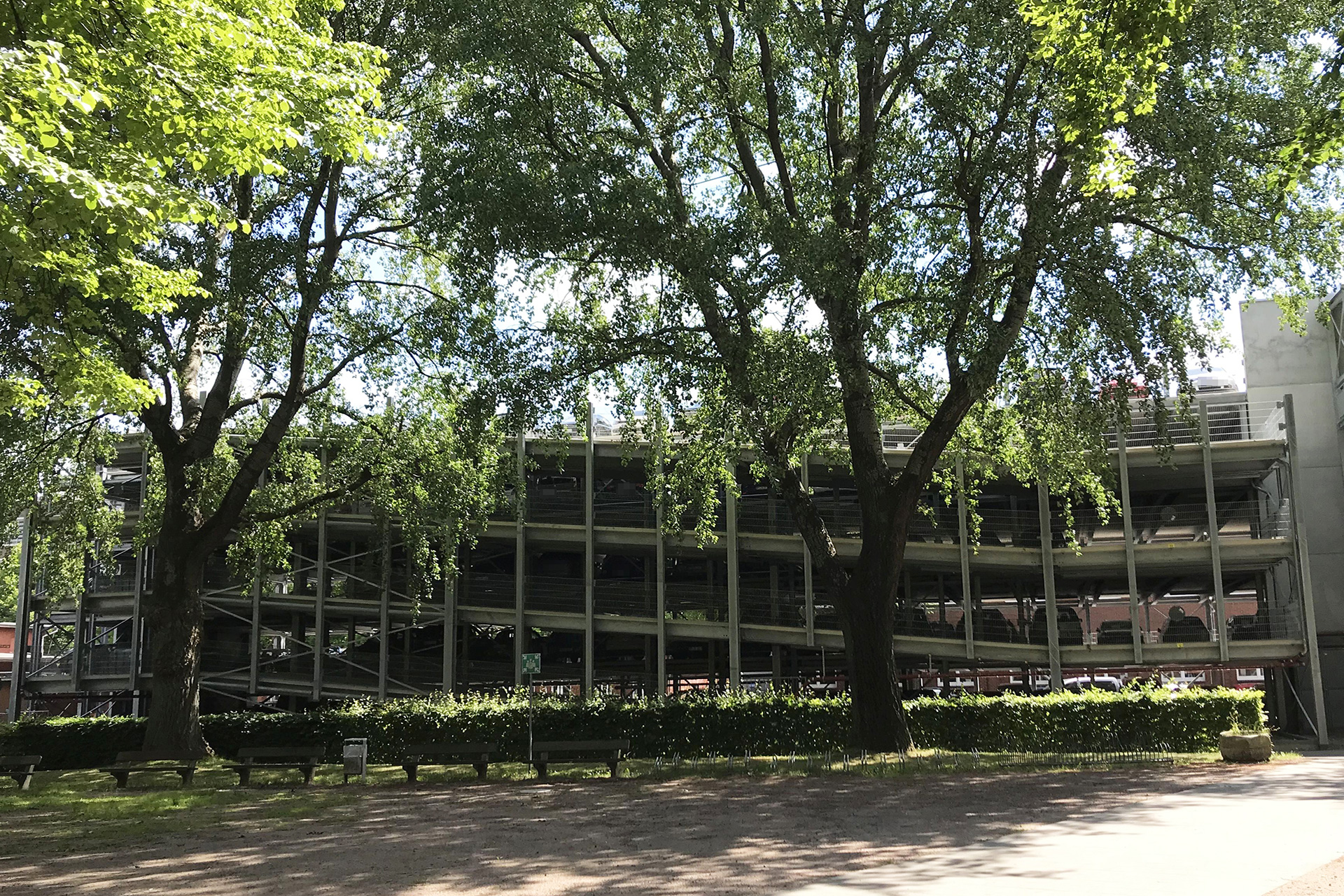 C + P Referenzen | Preflex® Parkhaus in Hamburg