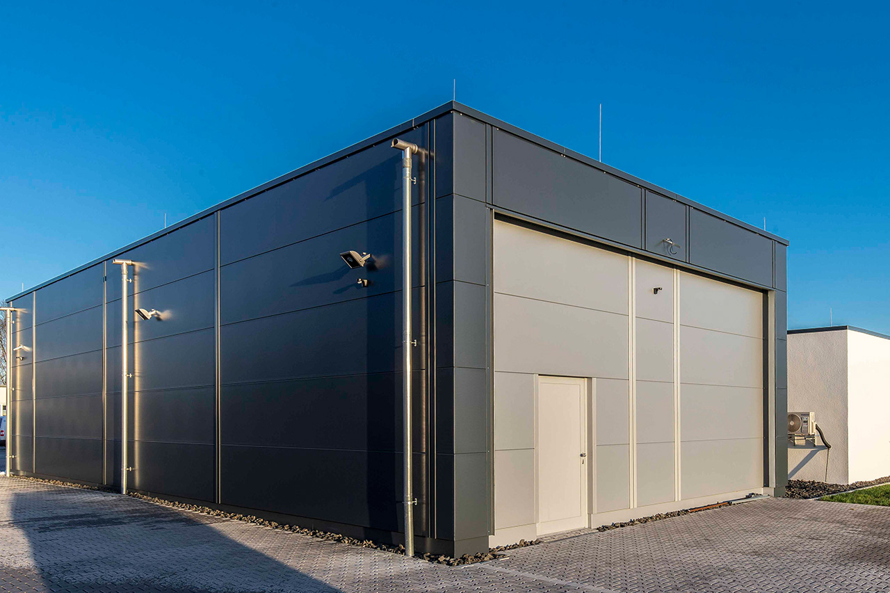 C + P Referenzen | Neubau Wartungs- und Servicezentrum
