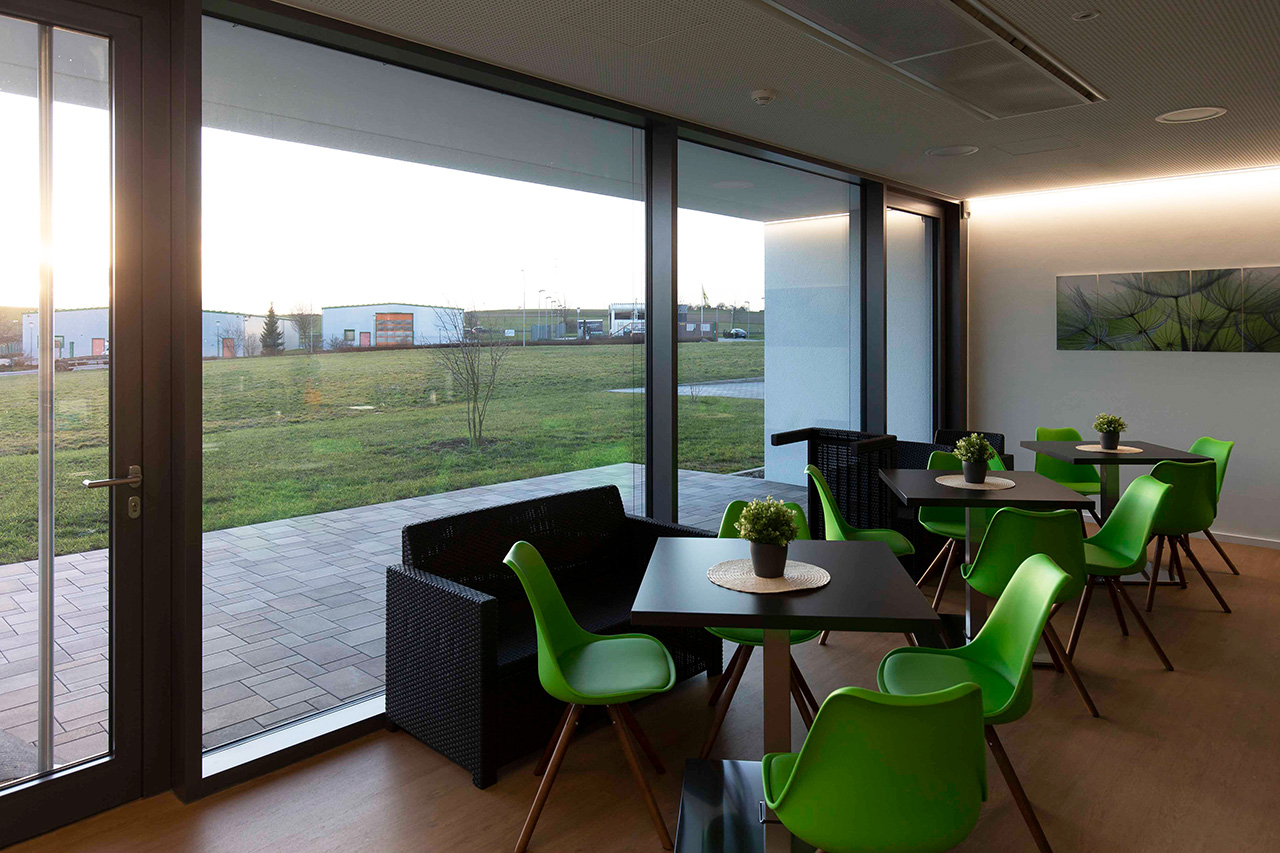C + P Referenzen | Neubau Wartungs- und Servicezentrum