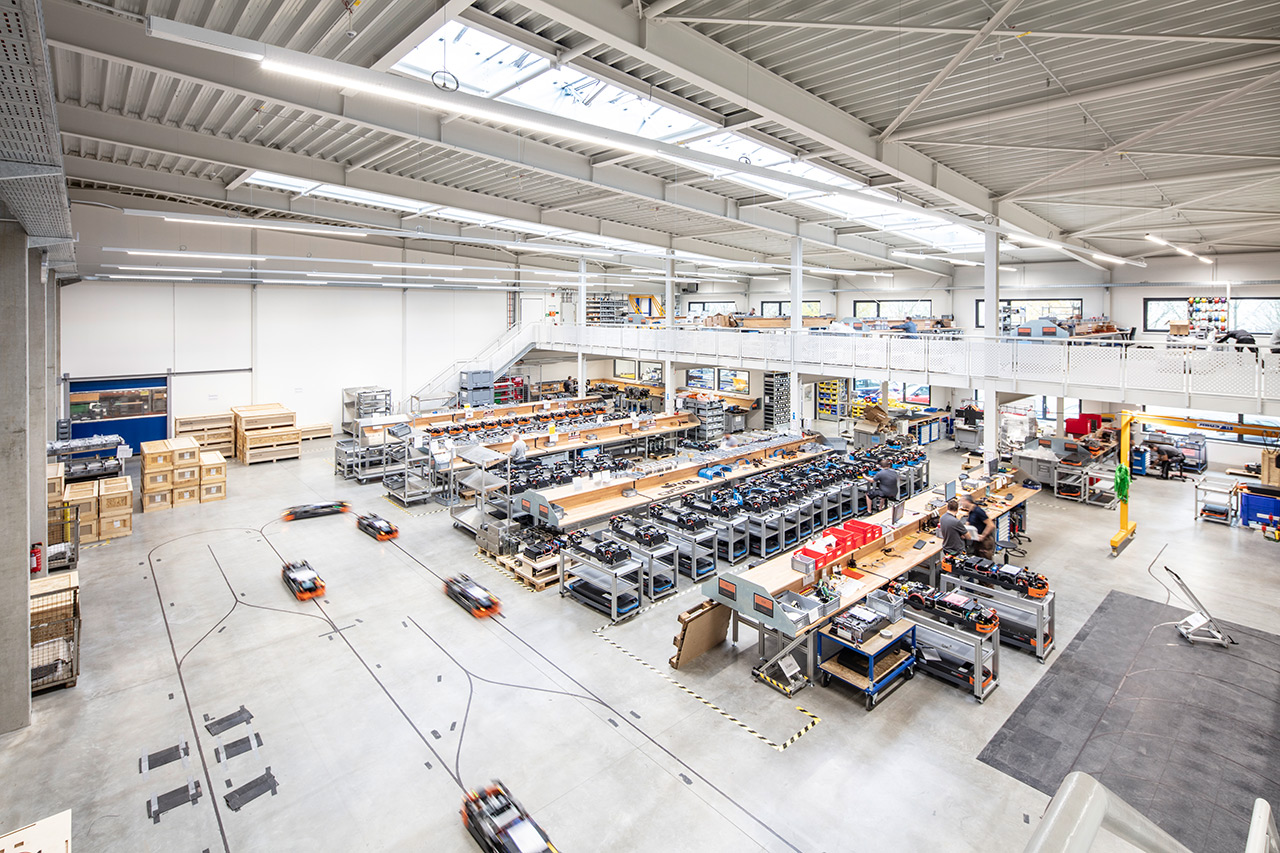 C + P Referenzen | Neubau Logistikhalle mit Büro