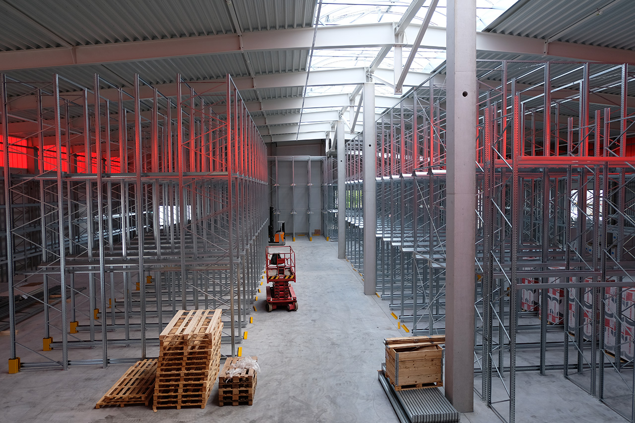 C + P Referenzen | Logistik- u. Lagerhalle inkl. Überdachung