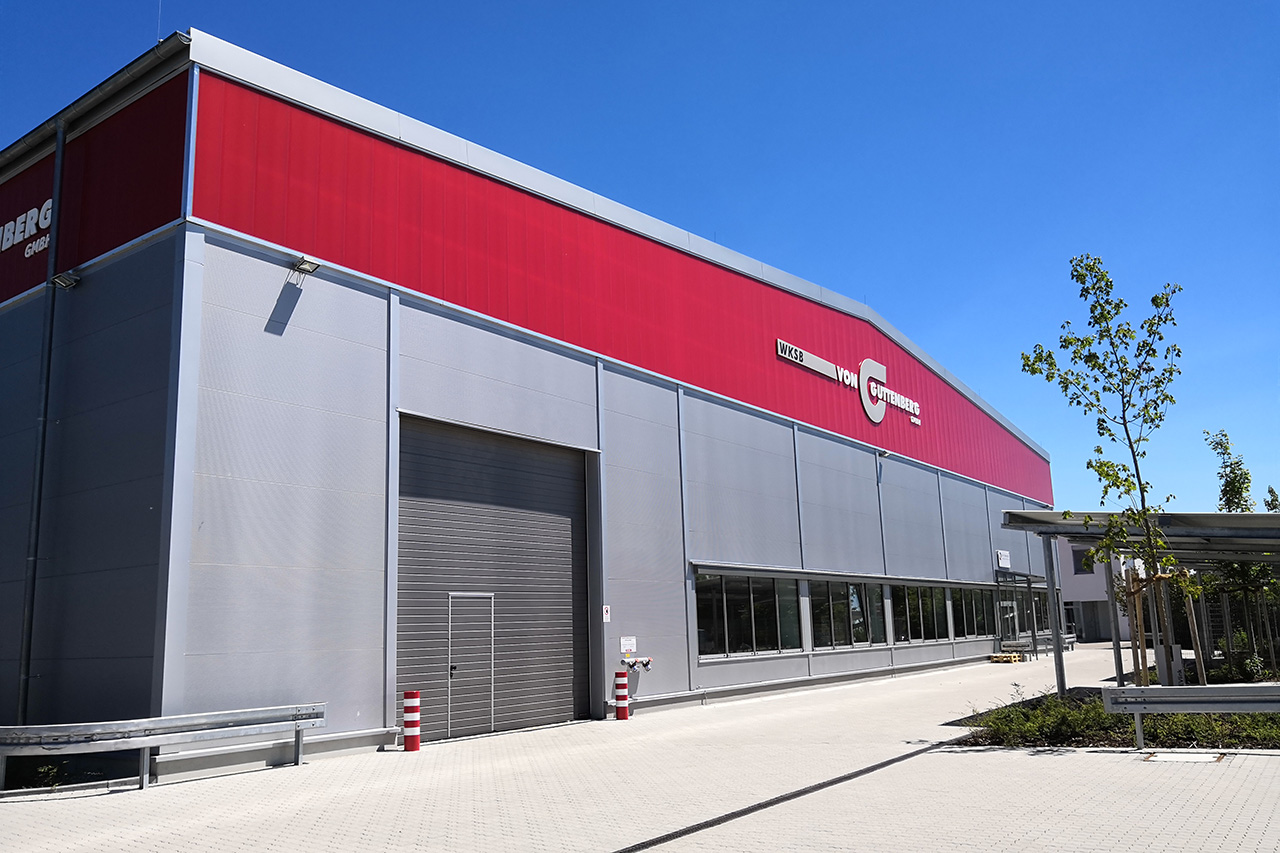 C + P Referenzen | Logistik- u. Lagerhalle inkl. Überdachung